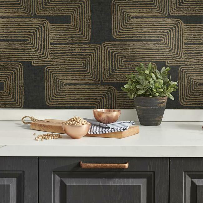 nikki-chu-zulu-signature-peel-stick-wallpaper-black-gold-york-wallcoverings-rmk12213pl