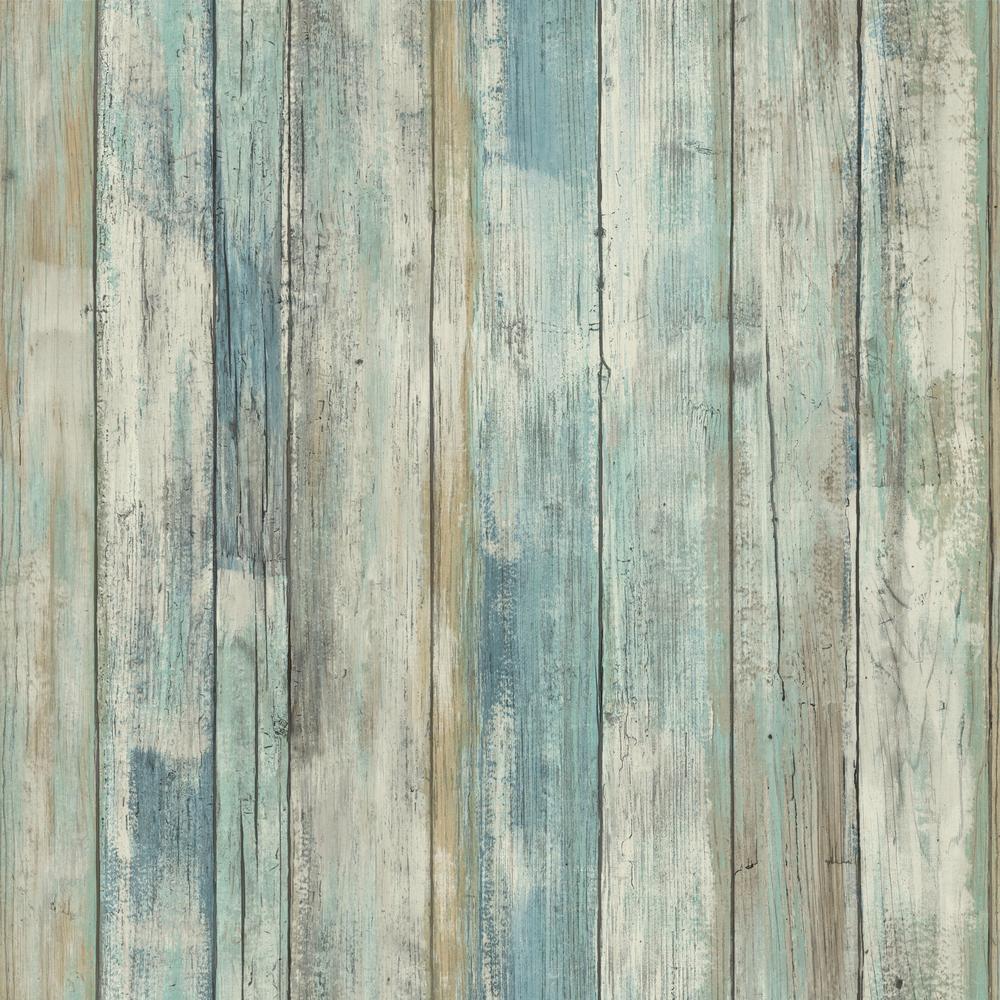 distressed-wood-peel-and-stick-wallpaper-blue-york-wallcoverings-rmk9052wp