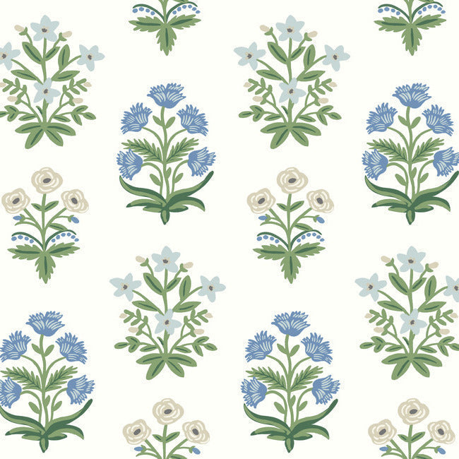 mughal-rose-wallpaper-indigo-york-wallcoverings-rp7347