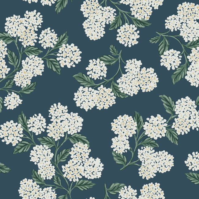 hydrangea-wallpaper-teal-york-wallcoverings-rp7395