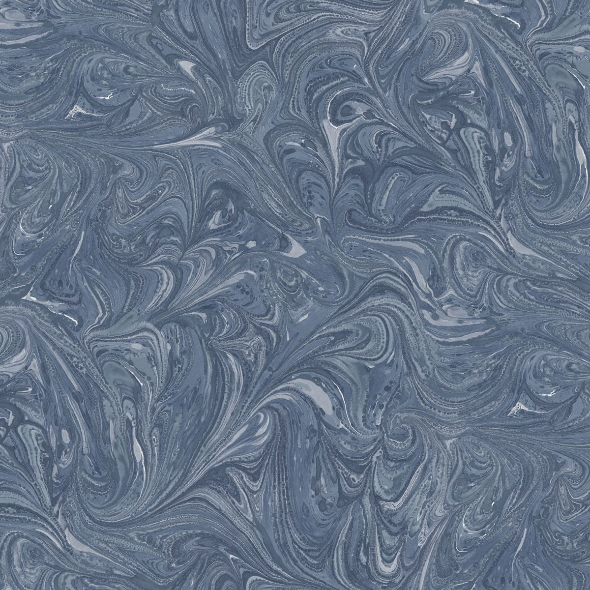 Seabrook Designs RY31102 Boho Rhapsody Sierra Marble  Wallpaper Washed Denim