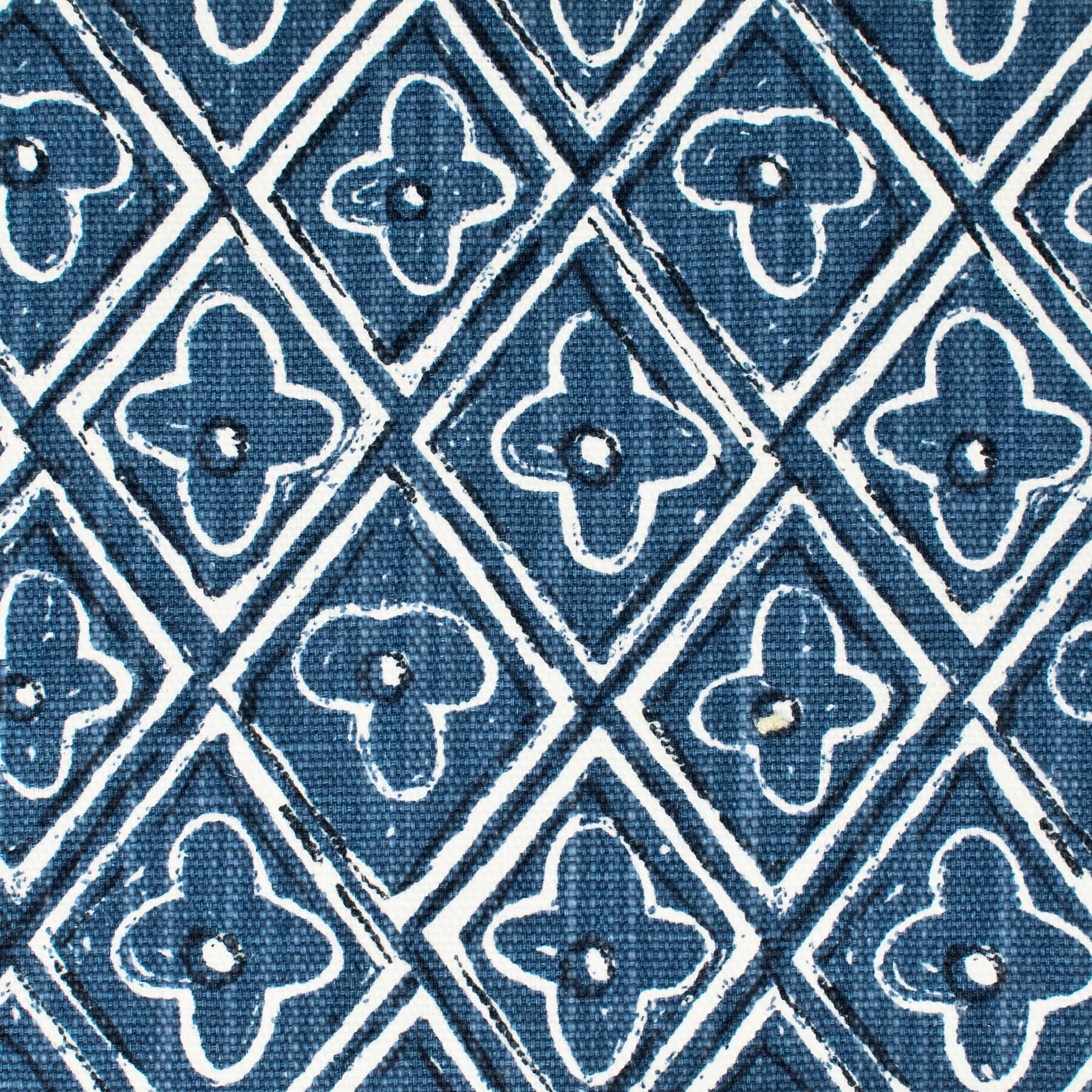 Saccharin 1 Indigo by Stout Fabric