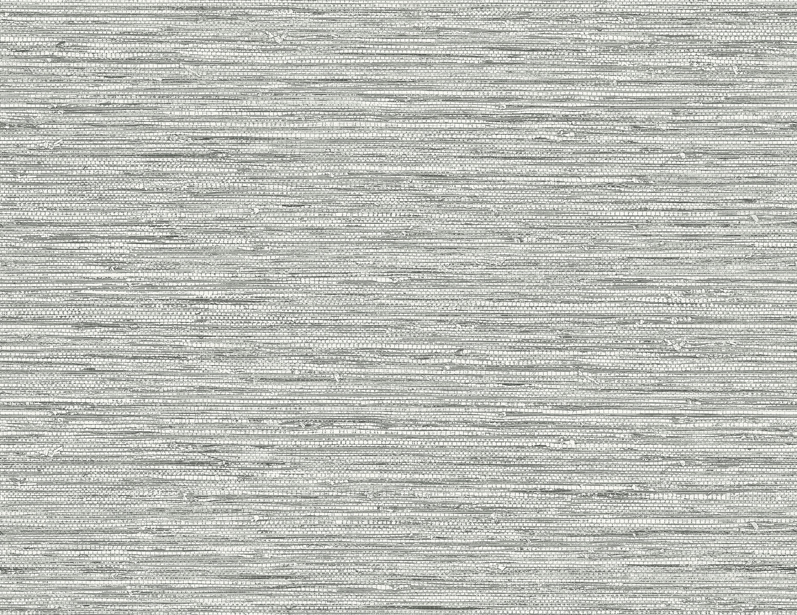 Seabrook Designs SC20908 Summer House Isla Faux Jute  Wallpaper Half Moon Grey