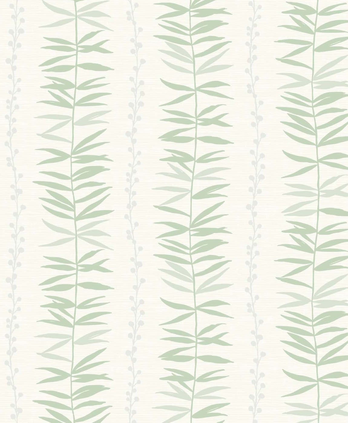 Seabrook Designs SL80504 The Simple Life Summer Garland  Wallpaper Forest