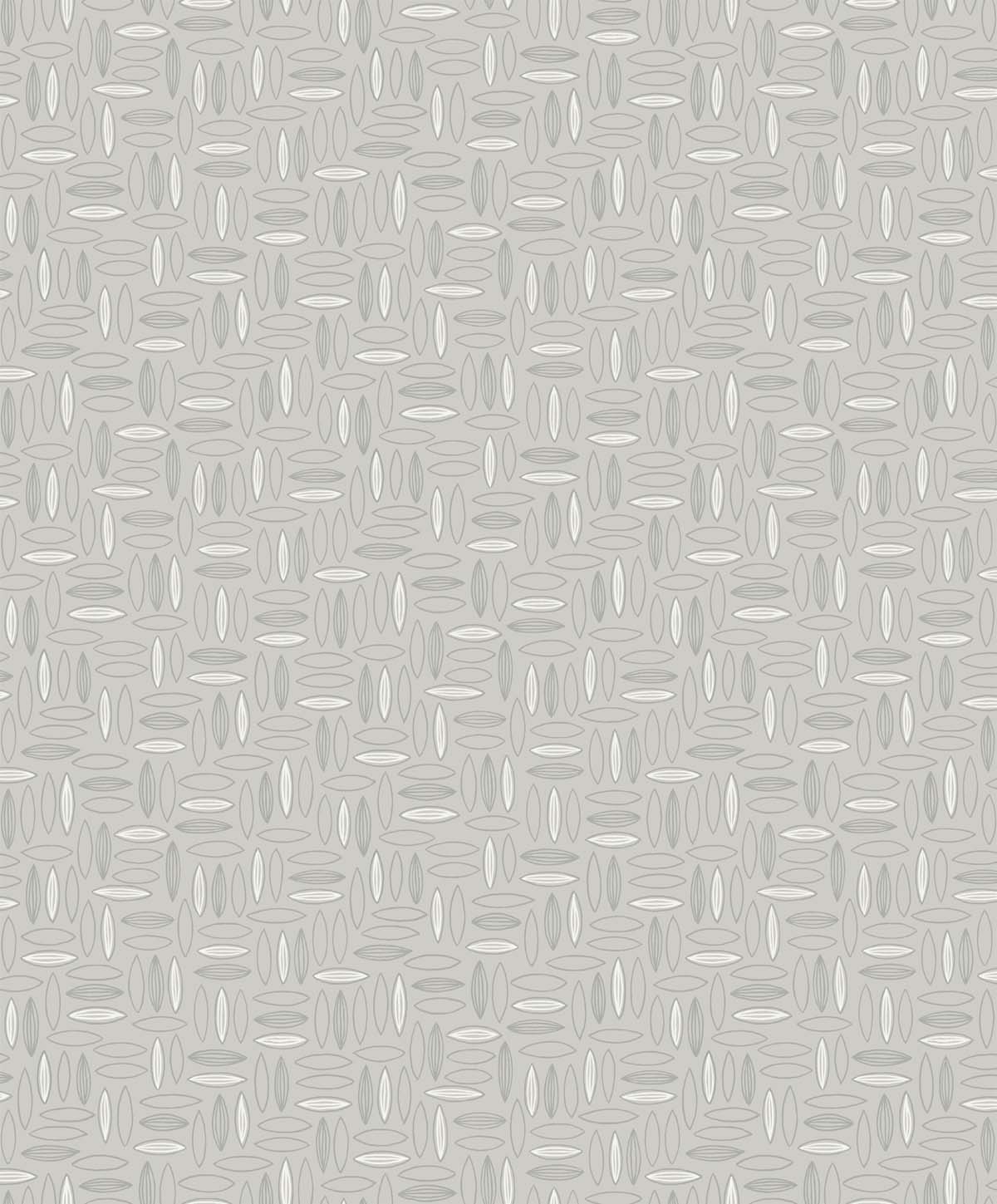 Seabrook Designs SL80608 The Simple Life Pip Geo  Wallpaper Heather