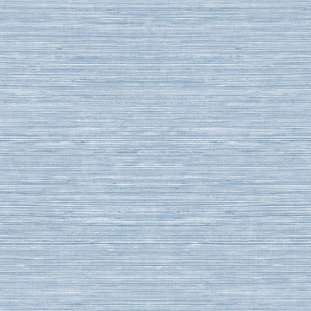 Seabrook Designs TC70702 More Textures Sisal Hemp Embossed Vinyl  Wallpaper Blue Knoll