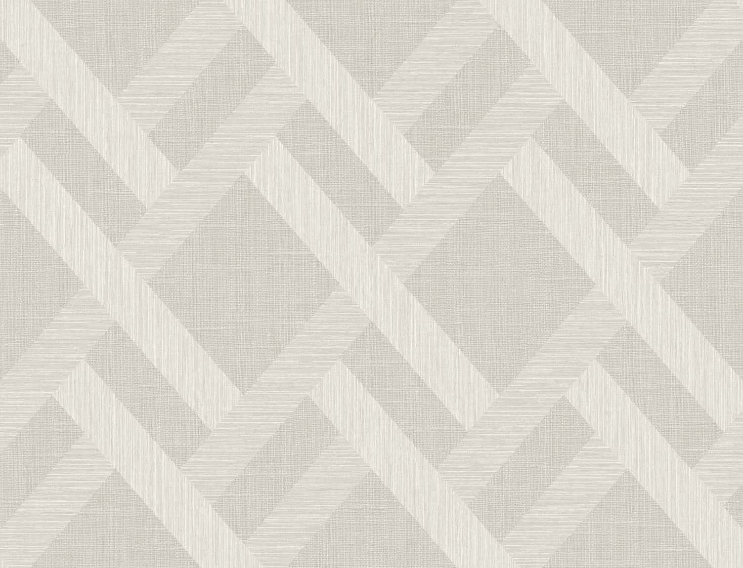 Seabrook Designs TS80805 Even More Textures Linen Trellis  Wallpaper Morning Fog