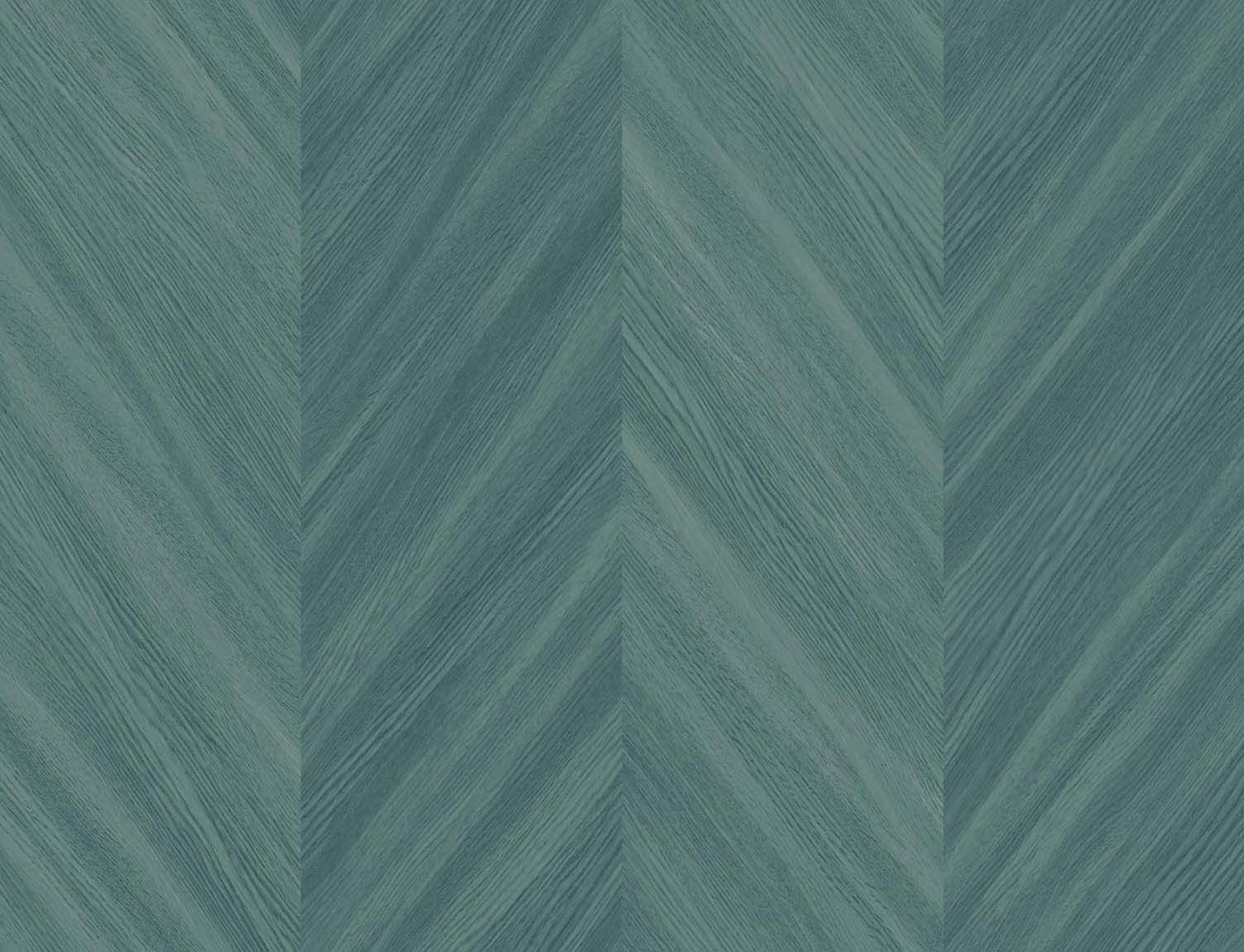 Seabrook Designs TS82104 Even More Textures Chevron Wood  Wallpaper Wintergreen