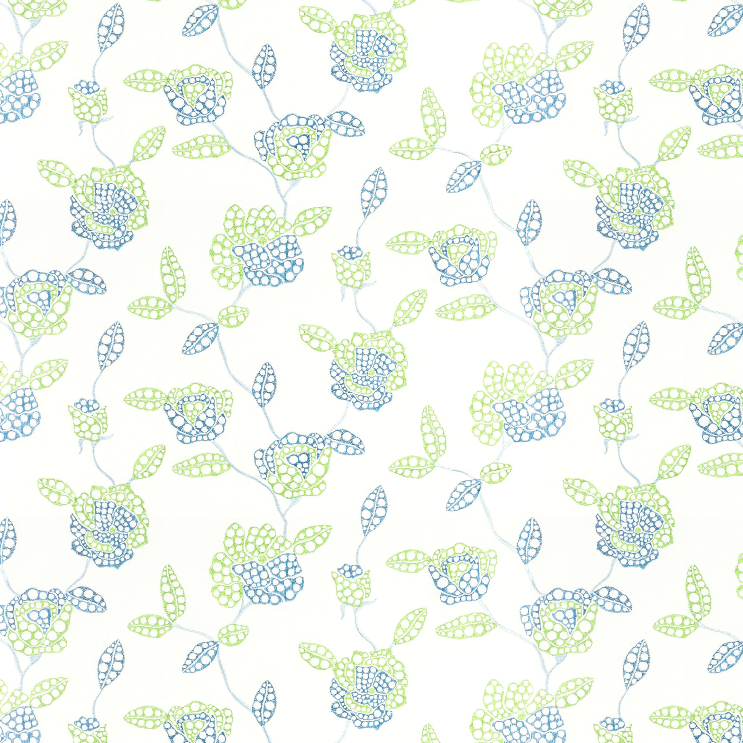 Unlisted 1 Blue by Stout Fabric