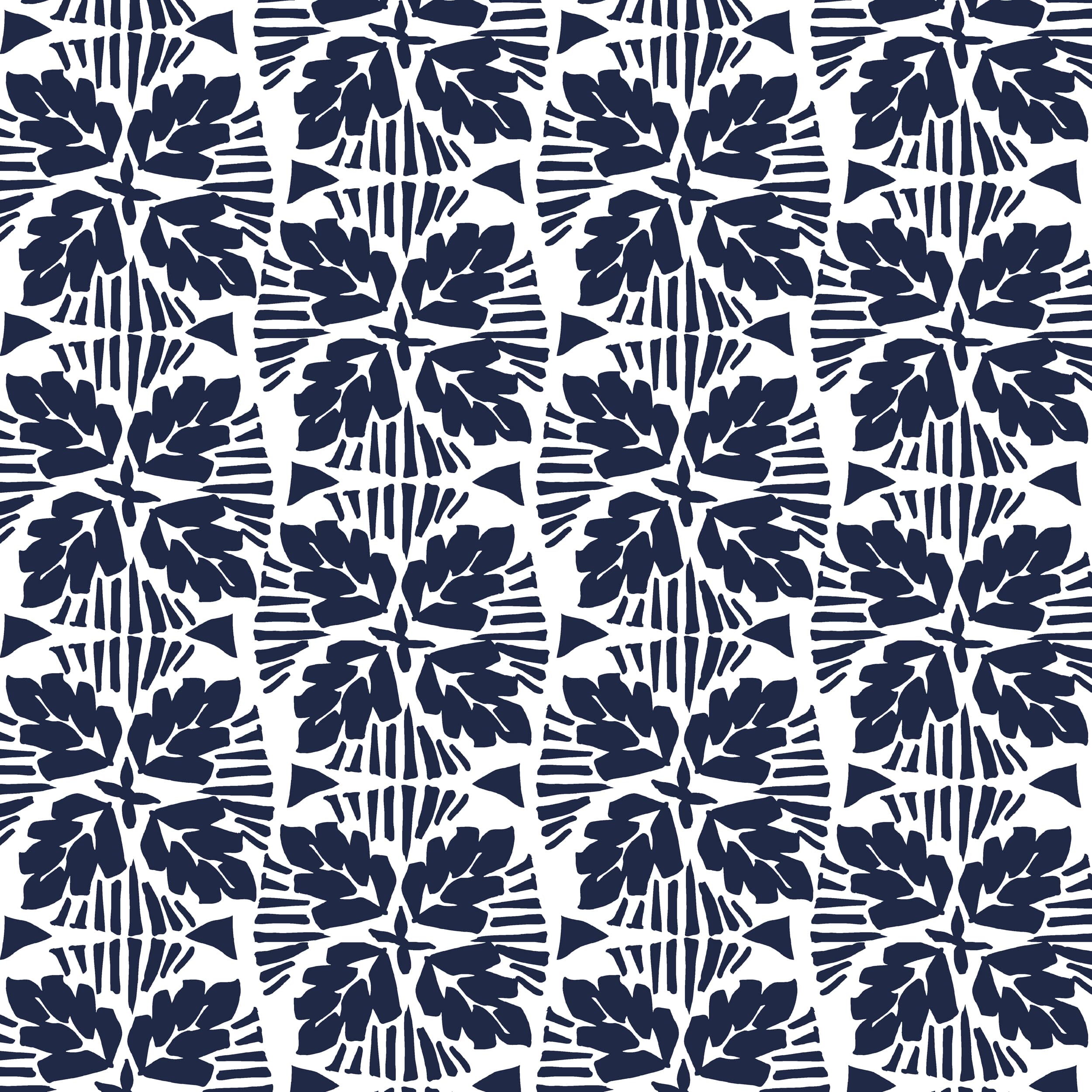 W02vl-1 Keylargo Navy Wallpaper by Stout Fabric