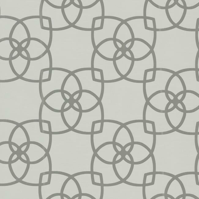 Serendipity Wallpaper - Lt Grey/Silver - York Wallcoverings - Y6200205