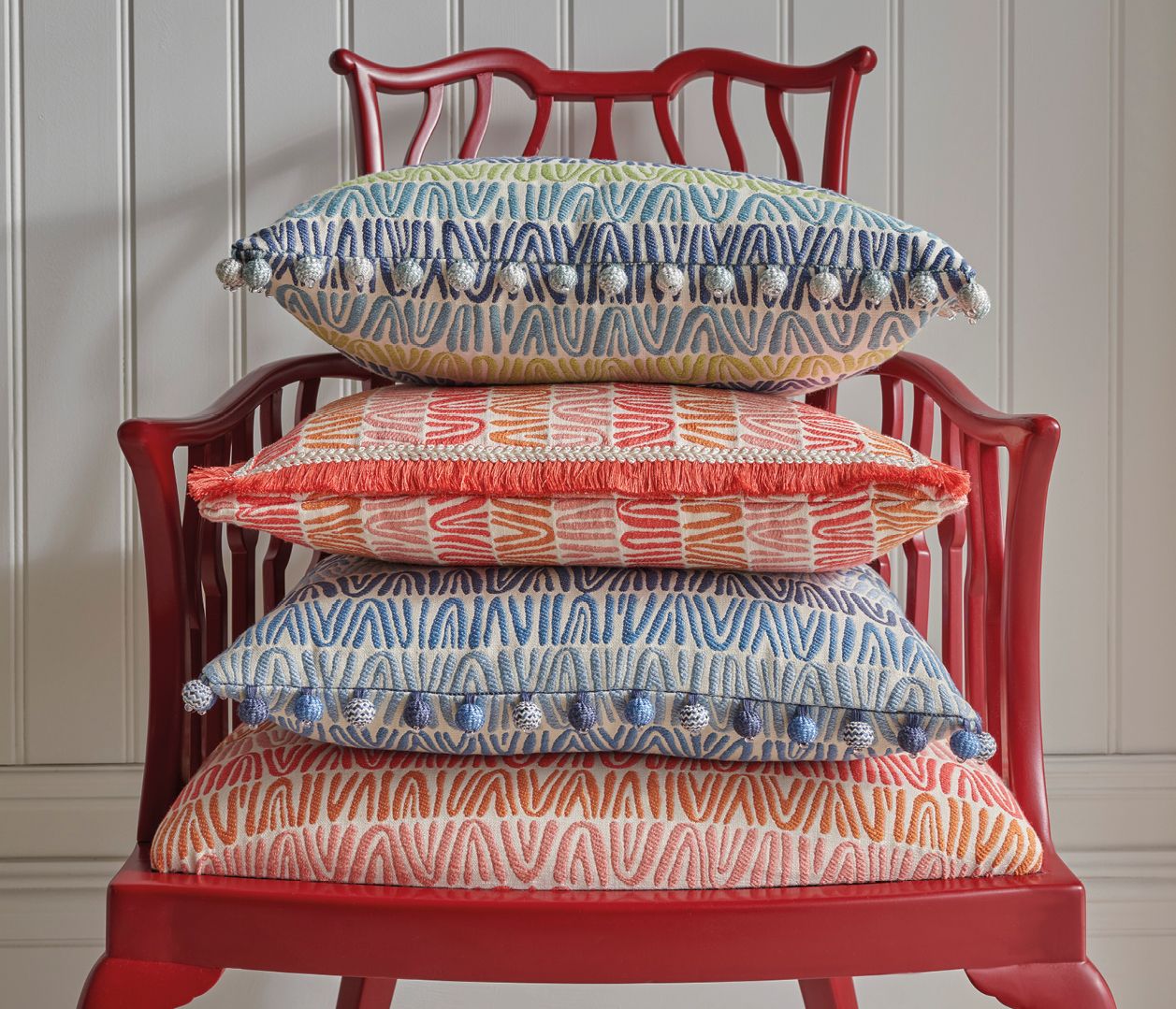 NC Dallimore Weaves Appledore Coral - The WorkRm