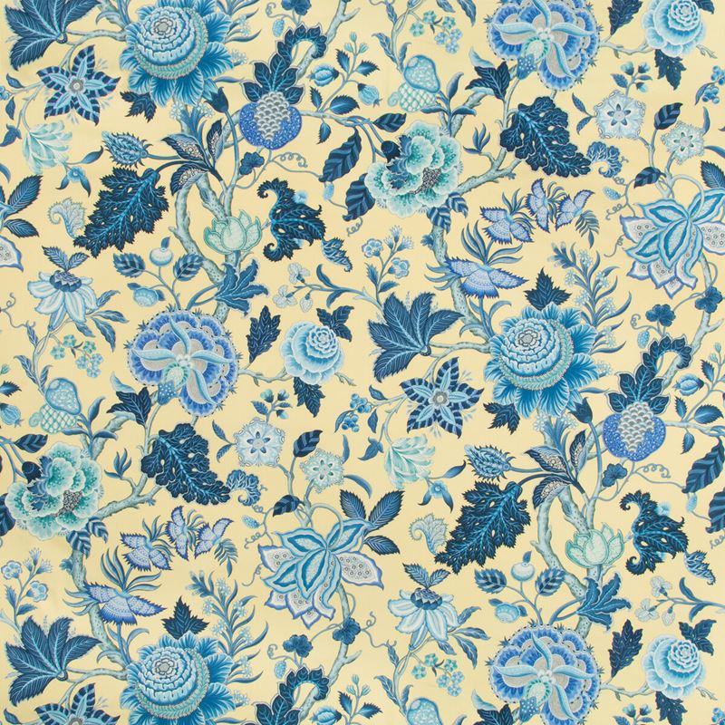 Brunschwig & Fils Fabric BR-79329.40 Nizam Cotton Print Canary