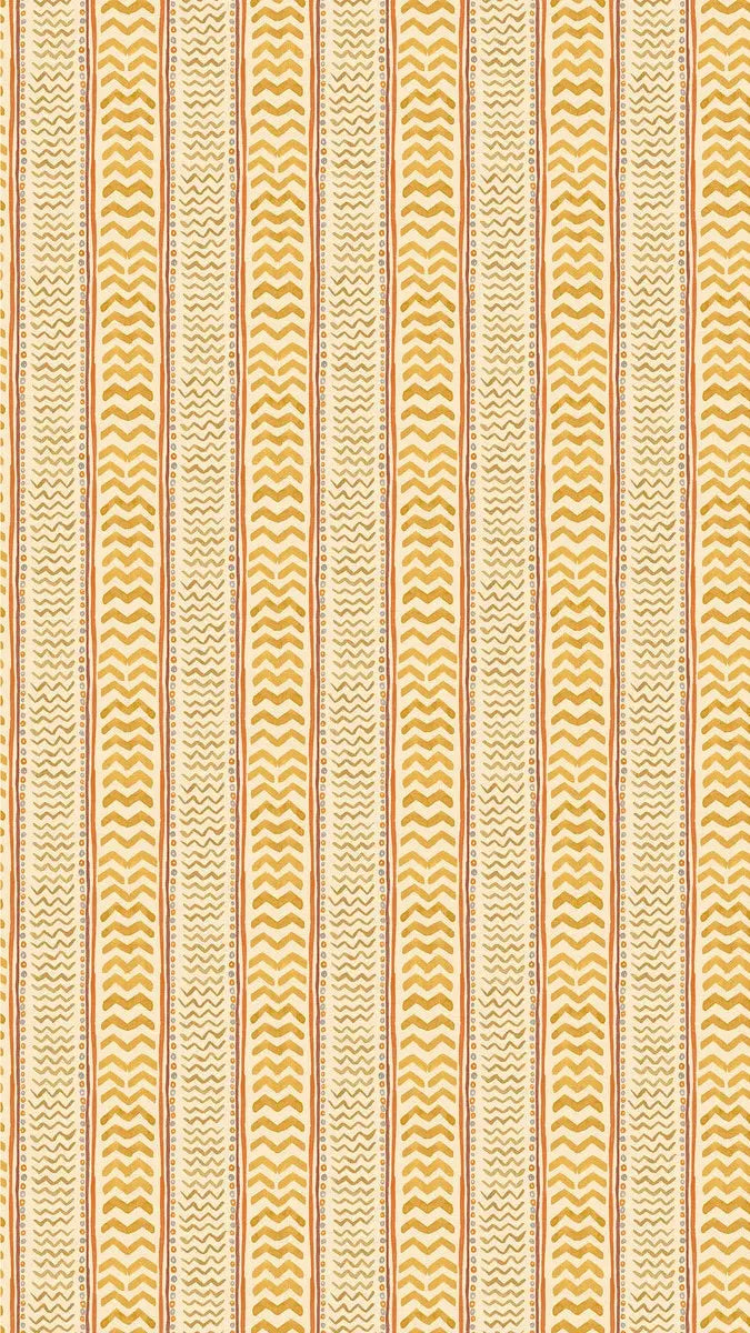 G P & J Baker Wallpaper BW45140.2 Wriggle Room Ochre