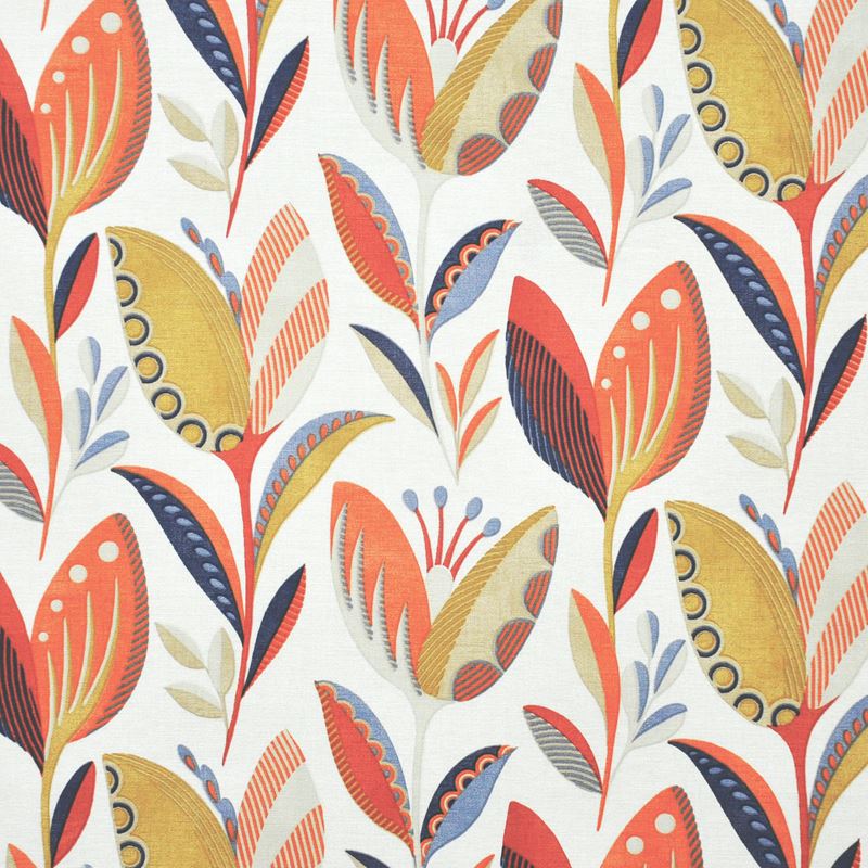 Maxwell Fabric CGH301 Crocus Strelitzia