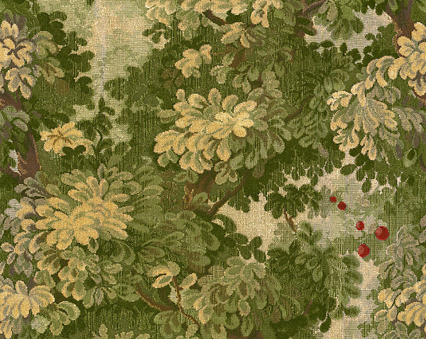 Scalamandre Wallpaper CLWP26420-001 Marly Verde