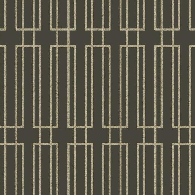 Terrace Wallpaper - Charcoal - York Wallcoverings - CN2142