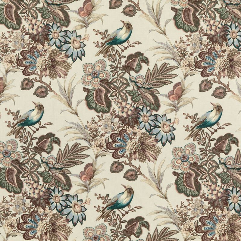 Mulberry Fabric FD303.S108 Artist Garden Sage