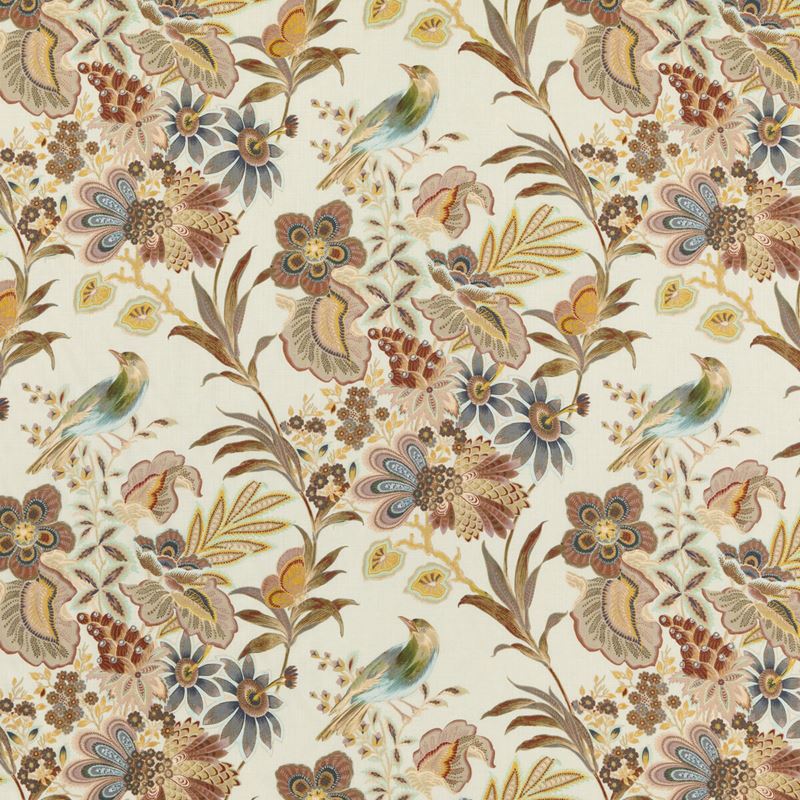 Mulberry Fabric FD303.T30 Artist Garden Spice