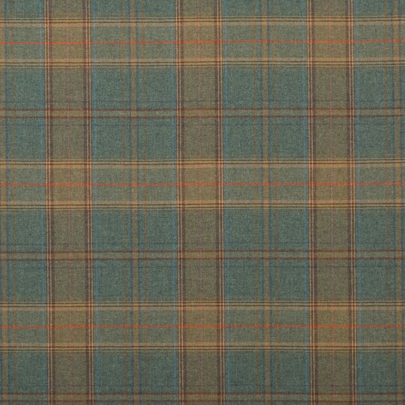 Mulberry Fabric FD344.R11 Shetland Plaid Teal