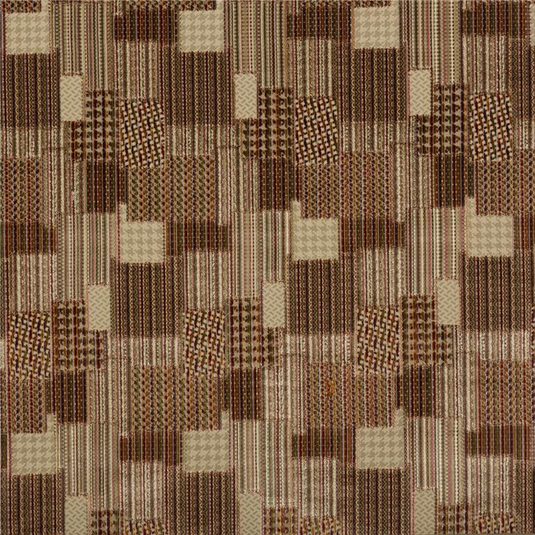 Mulberry Fabric FD747.H113 Bohemian Patchwork Plum/Spice