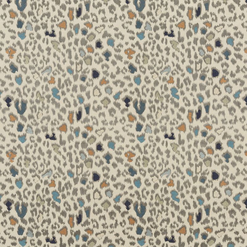 Mulberry Fabric FD764.R11 Animal Magic Teal