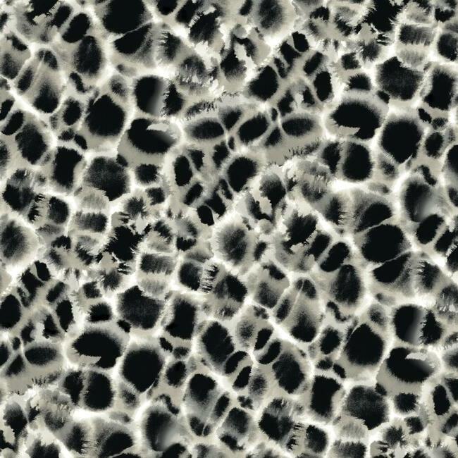 leopard-rosettes-wallpaper-black-linen-york-wallcoverings-ho2164