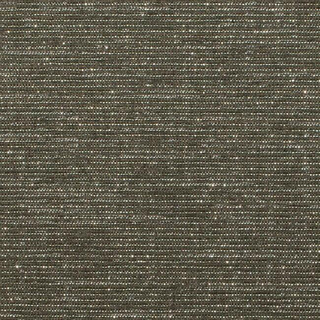 Lea Lux Textile Wallcovering - Brown/Silver - York Wallcoverings - HW3611