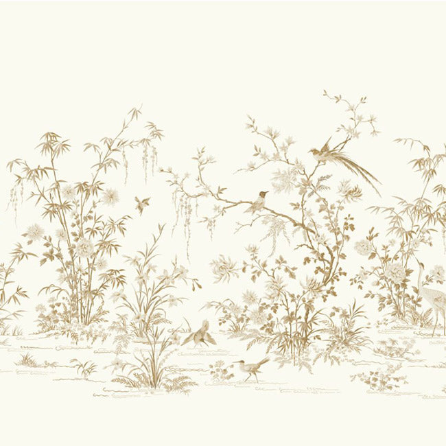 flowering-vine-chinoiserie-mural-white-york-wallcoverings-kt2262m