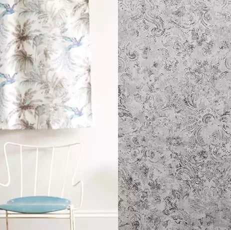 Samana Latania Taupe - Matthew Williamson - W6653-02 Wallcovering