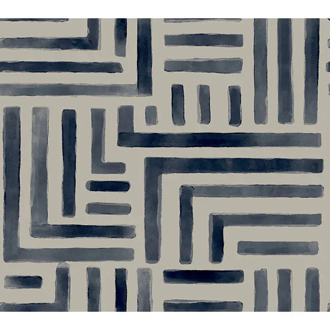 York Wallpaper LM5361 Painterly Labyrinth