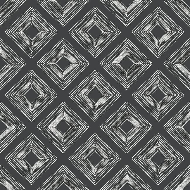 diamond-sketch-wallpaper-white-on-black-york-wallcoverings-me1576