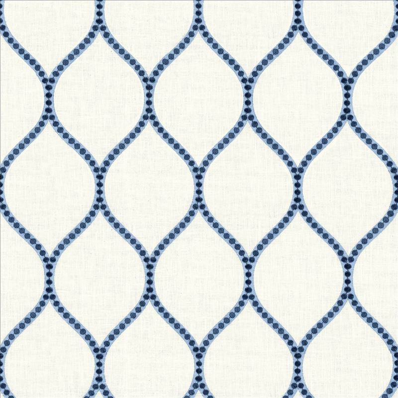 Kasmir Fabric Overlay Navy