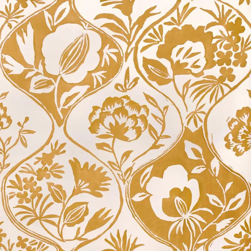 Lee Jofa Wallpaper P2023126.40 Calathea Paper Gold