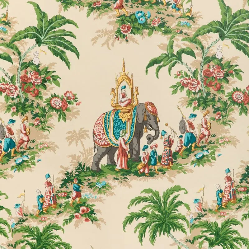 Brunschwig & Fils Wallpaper P8024103.1624 Beauport Promenade Garden