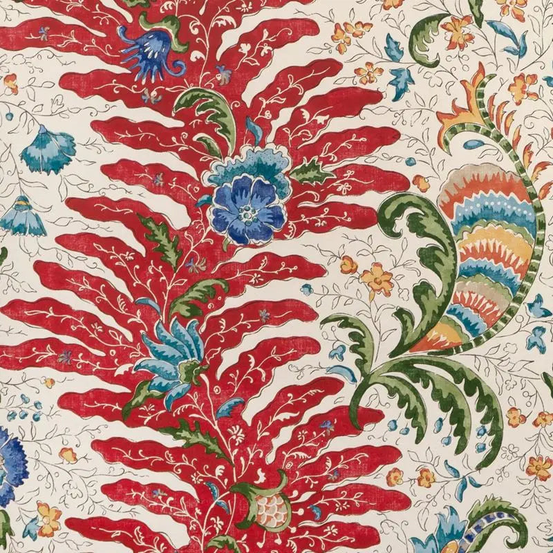 Brunschwig & Fils Wallpaper P8024104.913 Riviere Red