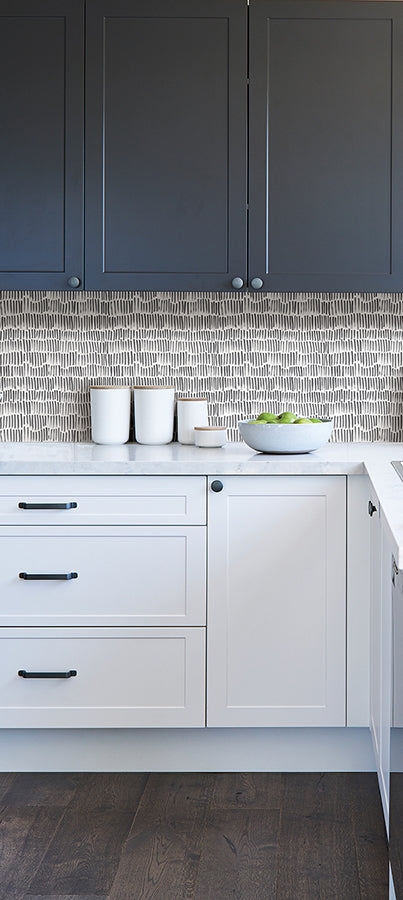 Bailey Brush Stroke Peel and Stick Wallpaper - Brewster Wallcovering