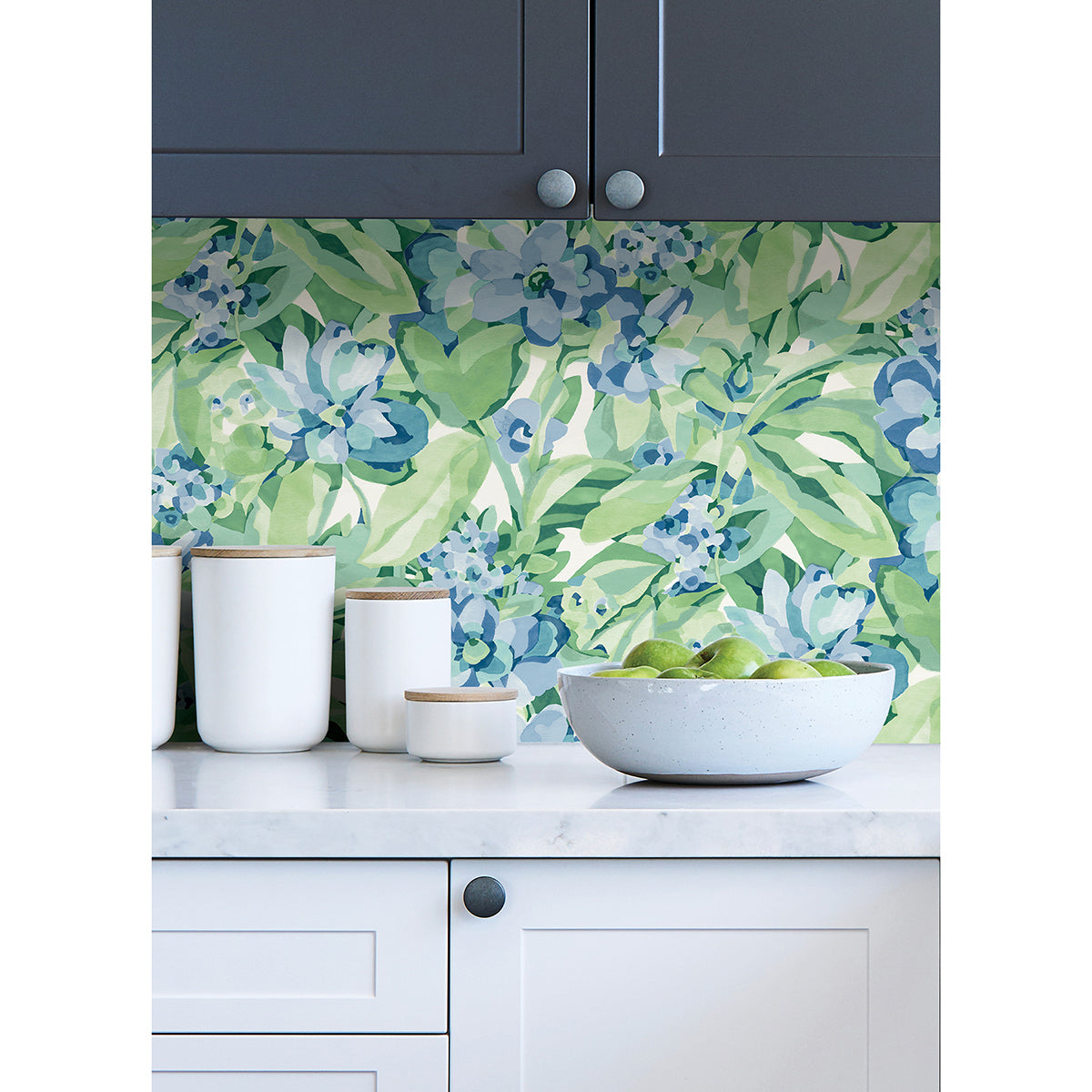 Heather Belles Fleurs Peel and Stick Wallpaper - Brewster Wallcovering