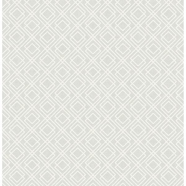 Picture of Napa Light Grey Geometric Wallpaper