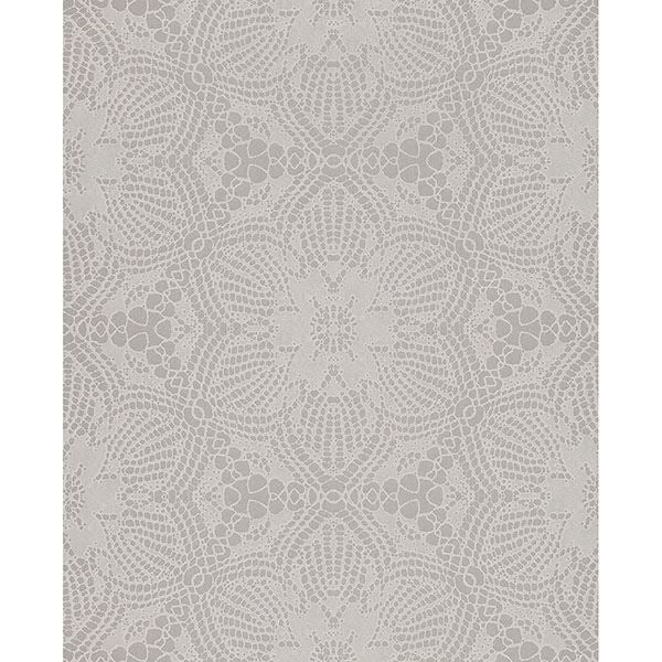 Picture of Medallion Grey Seychelles Wallpaper