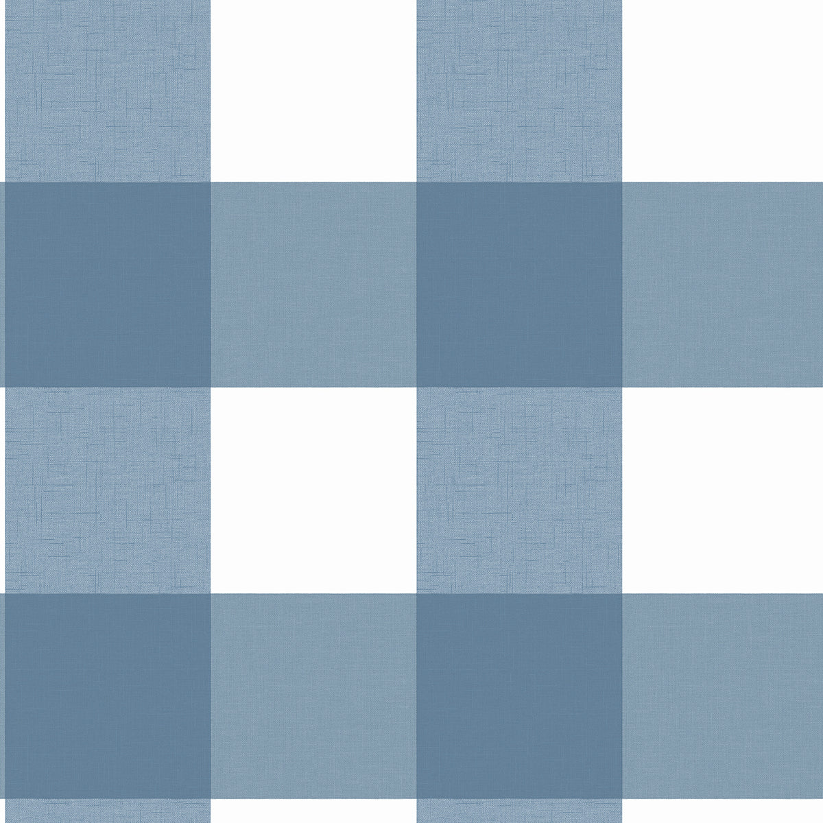 Picture of Amos Navy Gingham Wallpaper