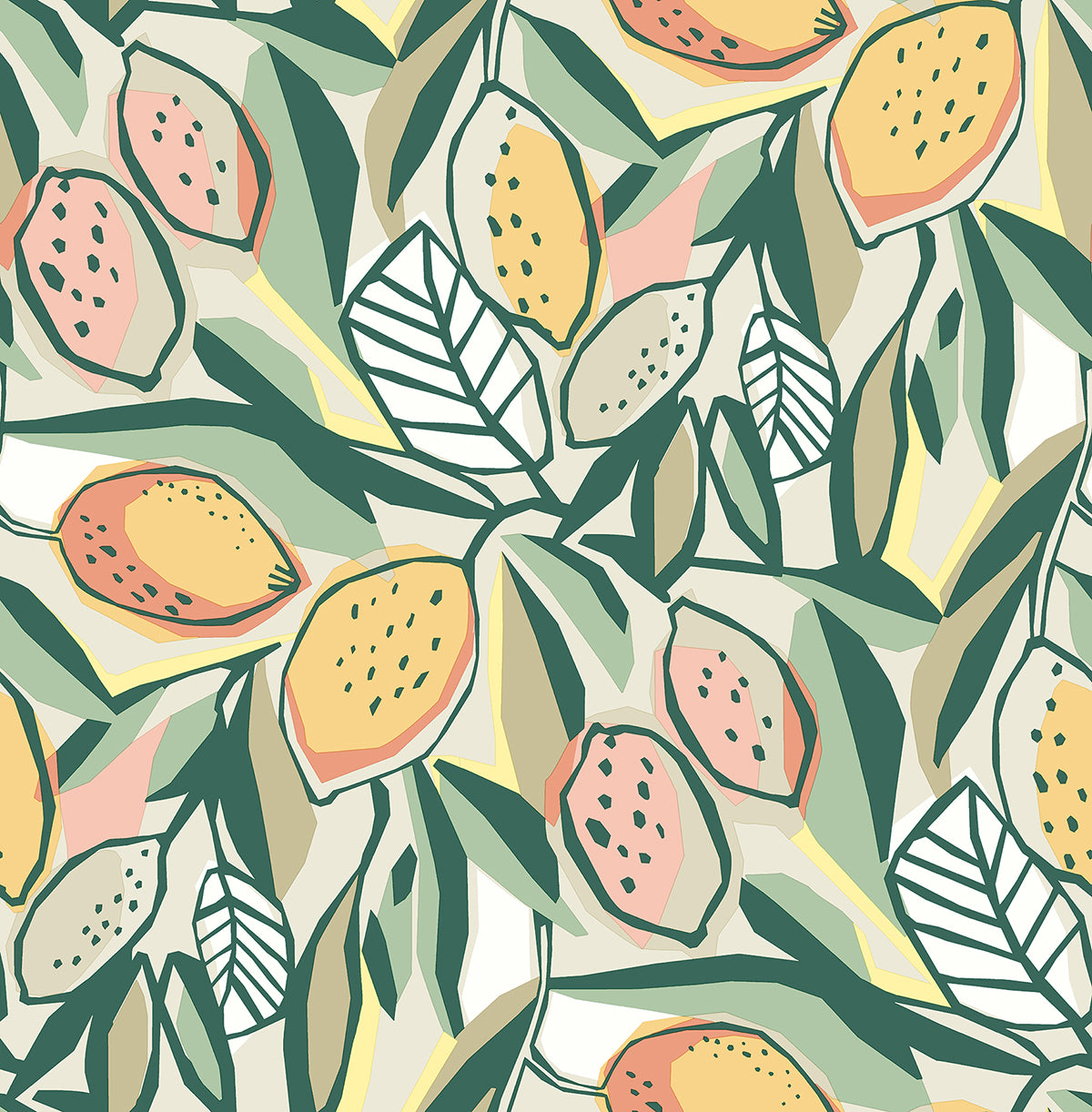 Picture of Meyer Peach Citrus Wallpaper