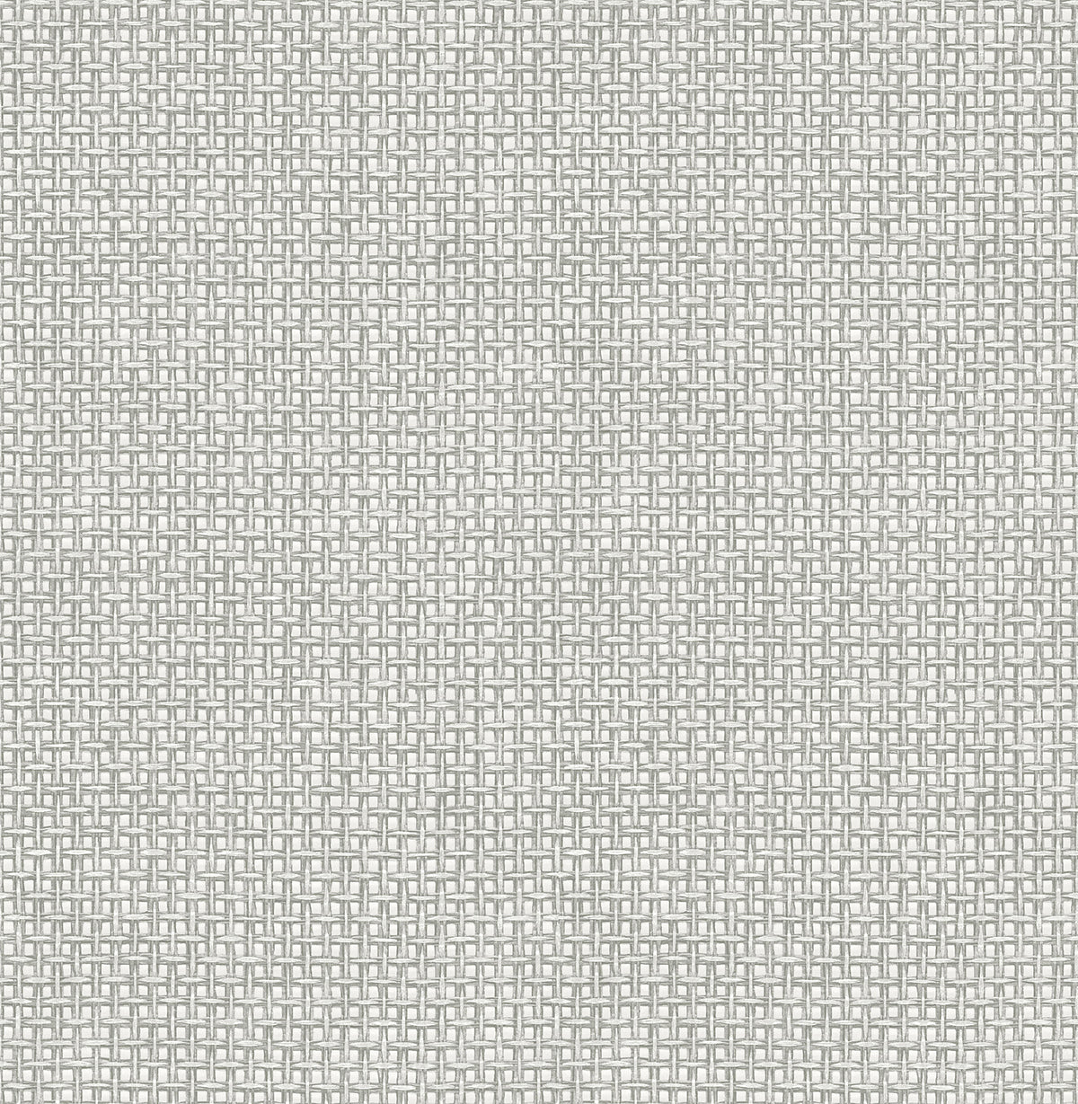 Picture of Zia Grey Basketweave Wallpaper