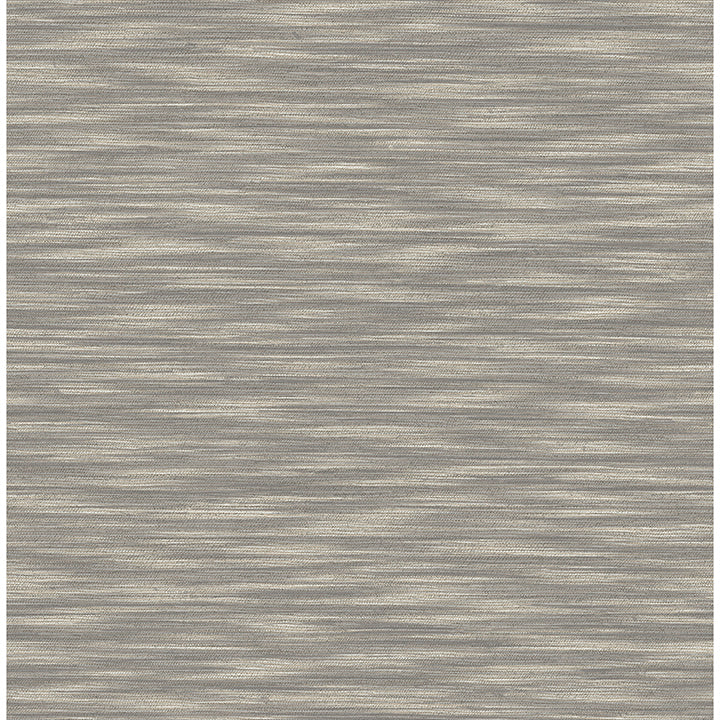 Picture of Benson Brown Faux Fabric Wallpaper