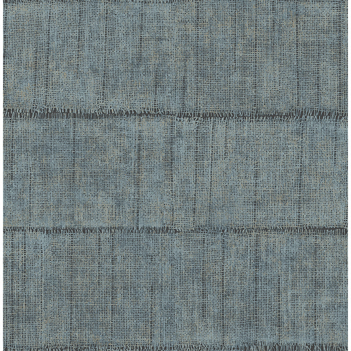 Picture of Blake Denim Texture Stripe Wallpaper