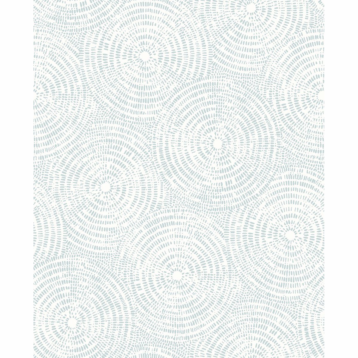 Picture of Ripple Light Blue Shibori Wallpaper