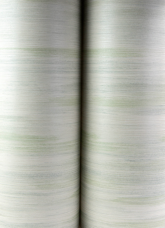 Elysian Sage Ikat Wallpaper - Brewster Wallcovering