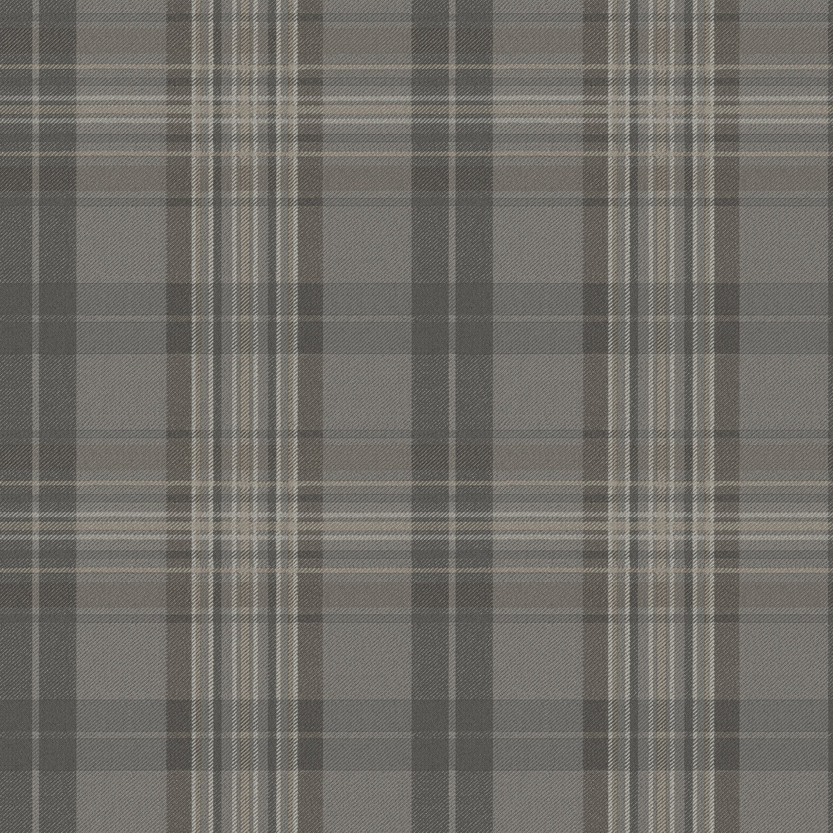 Picture of Austin Charcoal Plaid Wallpaper