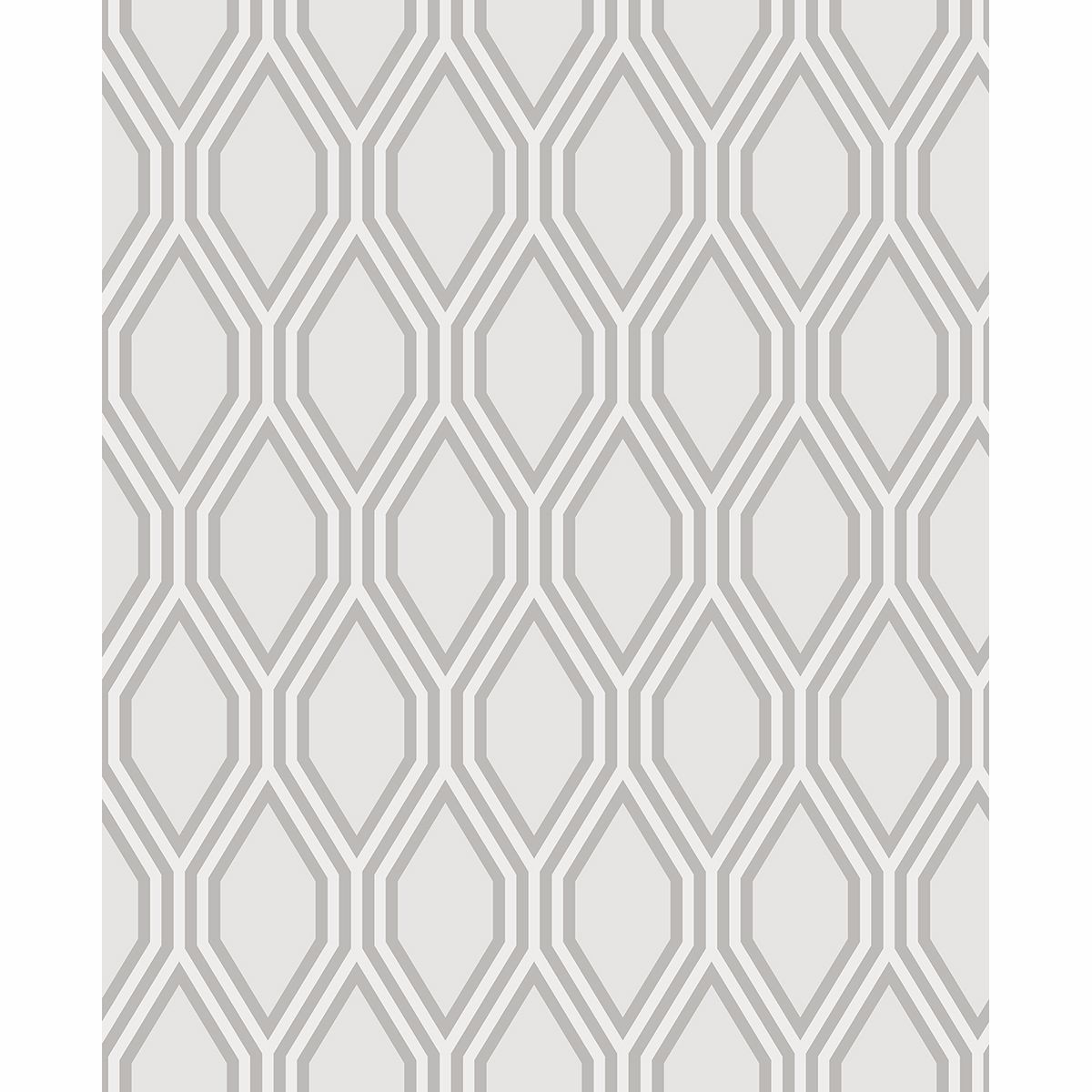 Picture of Honeycomb Grey Geometric Wallpaper