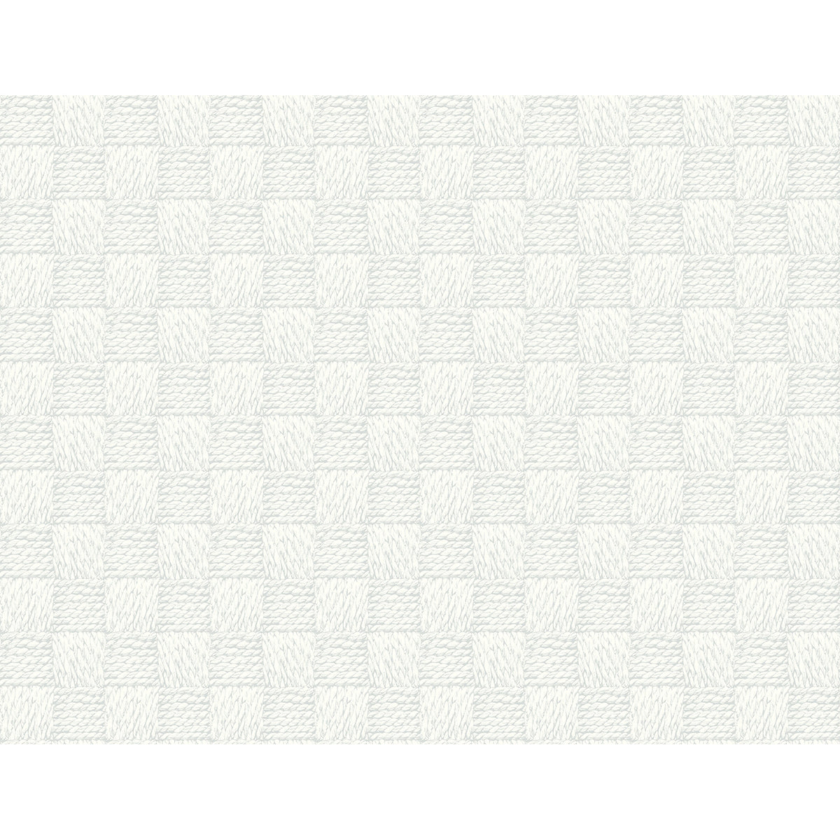 Picture of Calabash Light Grey Rope Basketweave Wallpaper